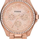 Fossil Chronograph Rose Dial Women’s Watch – AM4483