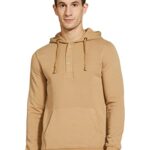 Amazon Brand – Symbol Men’s Cotton Hooded Neck Sweatshirt(AW21FRPLKHD002_Mud Pie_XXL_Mud Pie_2XL)