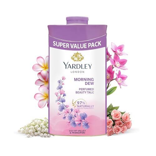 Yardley London Morning Dew Perfumed beauty Talc for Women, 400g
