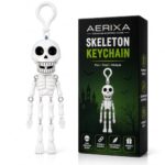 AERIXA Skeleton Keychain with Movable Limbs