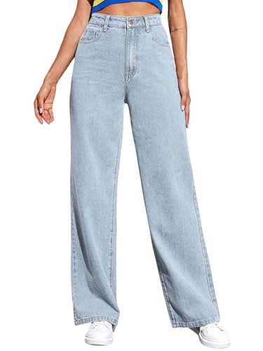 KOTTY Womens Solid Forever Blue Straight Fit Fit Jeans (Blue,28)-KTTLADIESJEANS2784M