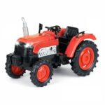 Frendo Farm Tractor Toy for Kids with Lights & Sound| Push-Back Action Farming Vehicle| Durable ABS Plastic Tractor Toy for Boys & Girls (3+ Years)|Red