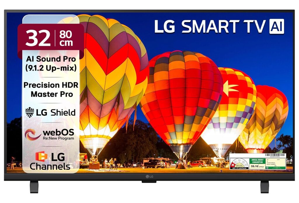 LG 80 cms (32 inches) LB650 AI Series HD Smart TV 2026