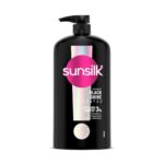 Sunsilk Stunning Black Shine Shampoo 1 L|| With Amla + Oil & Pearl Protein|| Gives Shiny|| Moisturised and Fuller Hair – Paraben Free