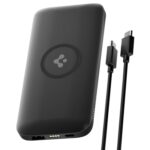 Spigen ArcPack 10000mAh 20W 2in1 Wireless Power Bank (Non-MagSafe) – Black
