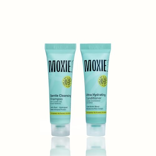 Moxie Beauty Rinse & Shine Shampoo and Conditioner Combo | 2 x 10ml