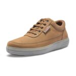 Woodland Men’s Camel Leather Casual Shoe-5 UK (39 EU) (GC 3237119NW)
