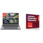 Lenovo IdeaPad Slim 3 Intel Core Ultra 7 355 Next-Gen AI PC (16GB RAM/512GB SSD/15.3″ (38.86cm)/WUXGA IPS/Copilot+ PC/Windows 1 2 Year Onsite Warranty + Accidental Damage Protection