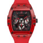 GUESS Tonneau 42mm Black Dial Analog Men Watch – GW0203G5