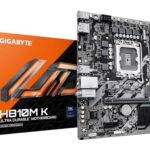 GIGABYTE H810M K Motherboard | Intel H810 | Micro ATX | DDR5 | PCIe 4.0 | USB 3.2 | Compact Design | Reliable Connectivity