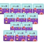 AIRODO Air Room Freshener Power Pocket Gel, Fragrance Booster, Lasts Upto 30 Days, Skin Friendly, Home Fragrance Fresh Scents for Bathroom, Toilet, Living Room, Office (Floral Crush, Pack of 12)