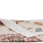 Amazon Brand – Solimo Double Microfiber Quilt|100% Microfiber Exterior|120 GSM|for Mild Winters and Ac Rooms (Lavender Meadow)