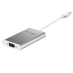 j5create USB to VGA Adapter, USB 3.0 to VGA Display Converter up to 2048×1152, External Video Card for Dual Monitor Extend and Mirror, Aluminium Dongle for Windows Laptop, PC, Mac, Driver Required
