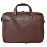Police Mens Brown Anthony Stylish Laptop Bag