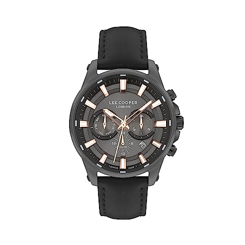 Lee Cooper Multifunction Black Round Dial Men’s Watch – LC07525.651