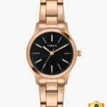 TIMEX Black Dial Analog Watch  – For Women