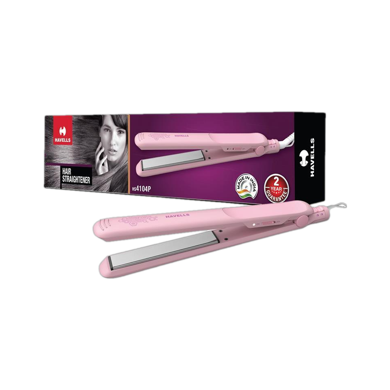 HAVELLS HS4104P HS4104P Hair Straightener(Pink)