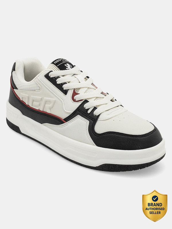 RED TAPE Lifestyle Sneakers for Men for Classic Everyday Comfort Sneakers For Men(White, Black , 8)