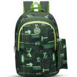 Lavie Sport Mosaic Laptop Backpack | 37 Liters | Fits Upto 16 Inch | Laptop Compatiable | Rain Cover | Gift for Boys & Girls