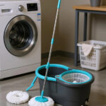 Stysol 360 CLEANING MOP SET FLOOR CLEANING COMES WITH 1 MICROFIBER REFILL Mop Set(Grey)