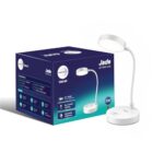 wipro Jade Table Lamp | Rechargable LED Desk Light with 360° Flexible Gooseneck | Type-C Charging | Color Tunable & Adjustable Brightness | Minimalist Design for Bedroom, Office & Study | Pack of 1