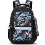Lavie Sport abstract Laptop Backpack | 36 Liters | Fits Upto 16 Inch | Laptop Compatiable | Rain Cover | Gift for Biys & Girls