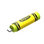 SANDISK Crayola USB Type-C 64GB, Upto 300 MB/s, Crayon Design Pendrive for Smartphone, Tablet & Laptop, Electric Lime, 5Y Warranty (SDCZIC-064G-G46L)