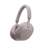 Sony WH-1000XM5 Best Active Noise Cancelling Wireless Bluetooth Over Ear Headphones with Mic for Clear Calling,Battery Life 30 Hours-Smoky Pink