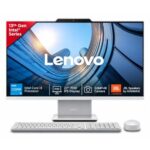 Lenovo IdeaCentre AIO Intel Core i3-1315U 27″ FHD IPS (8GB RAM/512GB SSD/Win11/Microsoft 365 Basic + Office Home 2024/Wireless EOS Keyboard & Mouse,Grey), F0HM0137IN All-in-One Desktop