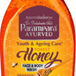 Parampara Ayurved Honey Face & Body Wash Skin Moisturizing Soft & Glowing Face Wash(300 ml)