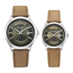 Titan Modern Bandhan Quartz Analog Green Dial Pair Watches