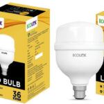 EcoLink 36 W Eye Safety Compliance Standard B22 LED Bulb(White, Pack of 2)