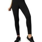 PUMP’D, Activewear Leggings, Slim Fit,Black Hole, L