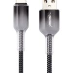 Nextech USB A to USB-C 3A Fast Charging Cable | 2.44m Braided Cable | Type C Cable Fast Charging | C Type Charger Cable | 480Mbps Data Sync | USB C Charger Cable for Smartphones, Tablets & Devices