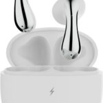 Fire-Boltt Aero Lite TWS Earbuds, Custom EQ Profiles, 50H Battery, Quad Mic ENC, BT 5.4 Bluetooth(Polar White, True Wireless)