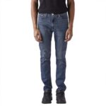 Levi’s Men’s 511 Dark Indigo Slim Fit Mid Rise Jeans