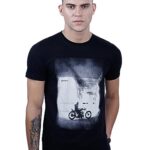 REVOLT Men’s Casual Round Neck 100% Cotton T-Shirt – Photographic Print (Tap Shoe, M)