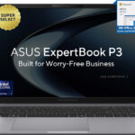 ASUS ExpertBook P3 with AI PC Metal Top 1 Yr ADP Intel Core Ultra 7 255H – (16 GB/512 GB SSD/Windows 11 Home) P3606CCA-MB0326WS Laptop(16 inch, Misty Grey, 1.77 Kg, With MS Office)