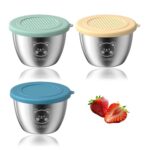 Stainless Steel Sauce Cup with Lid, Small, Silver, Leak-Proof,50g, for Salad, Chutney, Tiffin, Lunch, Travel (02)