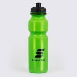 Amazon Brand – Symactive Leakproof Unbreakable Squeezable Sports Sipper Water Bottle with Push/Pull Cap | Anti-Slip Grip | LDPE Material | BPA-Free | 800 ml | Green