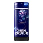 Samsung 215 L, 5 Star, Digital Inverter, Direct-Cool Single Door Refrigerator (RR23H2H35HS/HL, Hydrangea Blue, Base Stand Drawer, Single Touch Defrost, 2026 Model)