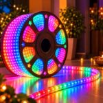 Desidiya 40 Metre Multicolour LED Rope Light for Diwali Decoration | Colourful Flexible Pipe Light for Home, Balcony, Gate & Terrace | Plug-in Party Lights for Christmas, Wedding & Birthday