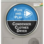 BOSCH 8 kg Tumble Dryer with In-built Heater Grey(WPG23108IN)