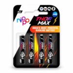 Nippo Thor MAX AAA Alkaline Battery (Pack of 4)