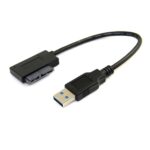 cablecc USB 3.0 to 7+6 13Pin Slimline Sata Adapter Cable for Laptop Cd DVD ROM Optical Drive
