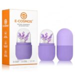 E-COSMOS® Ice Face Roller Silicone Facial Cube for Eyes Neck Massage Remove Dark Circle Pore Shrink Face Beauty Skin Care Ice Mould Kitchen Tools (Multicolor)