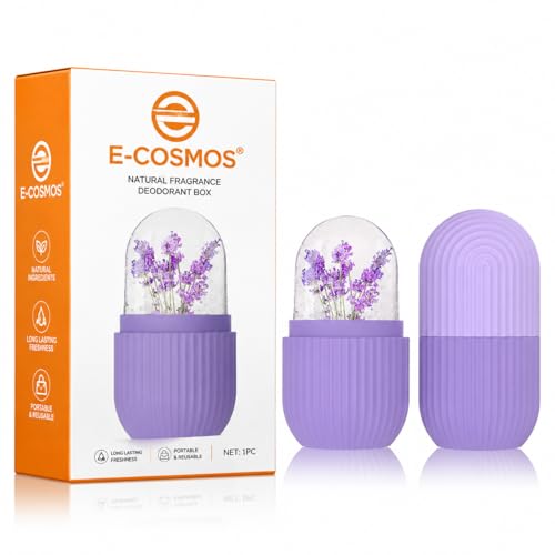 E-COSMOS® Ice Face Roller Silicone Facial Cube for Eyes Neck Massage Remove Dark Circle Pore Shrink Face Beauty Skin Care Ice Mould Kitchen Tools (Multicolor)