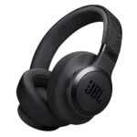 JBL Live 770NC Wireless Over Ear Headphones with True Adaptive Noise Cancelling, Smart Ambient, Spatial Sound, Multipoint Connect, PersoniFi 2.0, Customized EQ, Google Fast Pair, BT 5.3 Black