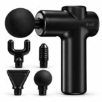 Cult Flex Portable Deep Tissue Massage Gun for Full-Body Muscle Relief, Ultra-Lightweight Handheld Design, 6 Speed Levels, Up to 3-Hour Battery Life, 4 Interchangeable Heads, Deep Tissue Massager for Arms, Shoulders, Legs & Everyday Recovery