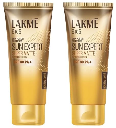LAKMÉ Sun Expert SPF 30 Ultra Matte Lotion, 100 ml (Pack of 2)